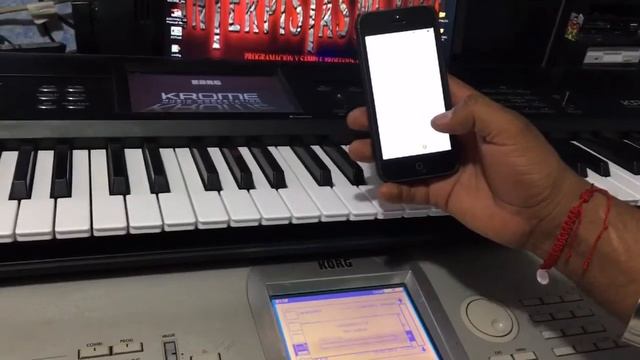 SAMPLES 2016 KORG KROME TRITON M3 IPad смотреть онлайн