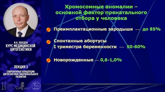 И.Н. Лебедев - Курс медицинской цитогенетики. Лекция3 смотреть онлайн