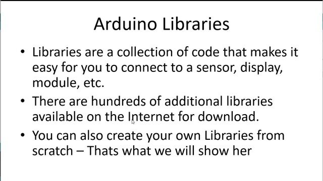 Arduino Classes and Libraries смотреть онлайн