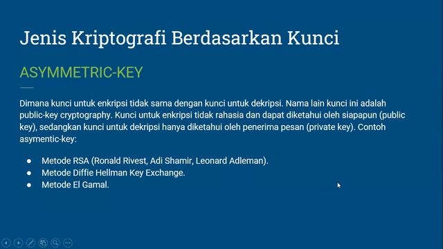 Kriptografi dan Pemrograman Kriptografi MD5 Menggunakan Java смотреть онлайн