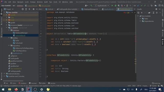 Ktor ToDo-List Backend #06 - Accessing a MySQL Database (2) (Kotlin, Ktorm) смотреть онлайн