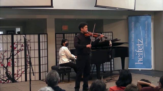 Max Bruch (1838-1920): Violin Concerto No. 1 in G minor Op. 26 - Heifetz Junior Division 2022 смотреть онлайн