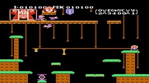 Donkey Kong Jr (Донки Конг младший) - Прохождение / Денди, Dendy, Nes, Игра