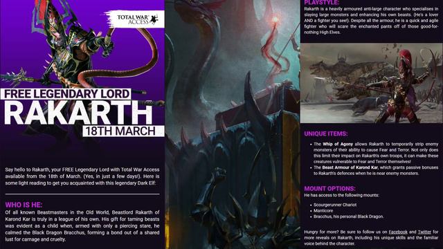 RAKARTH Confirmed FLC Lord - Total War Warhammer 2 смотреть онлайн
