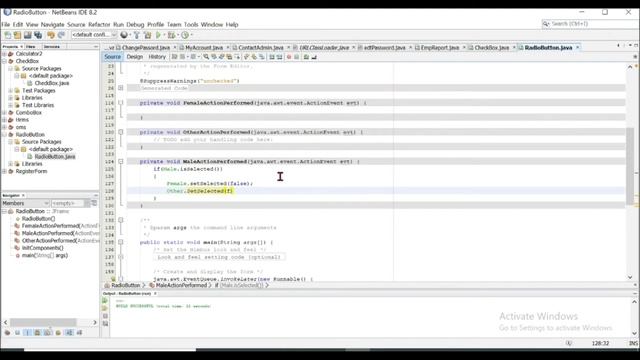 How to Check Radio Button Value in Java NetBeans || JRadioButton in windows Builder Java || Java смотреть онлайн