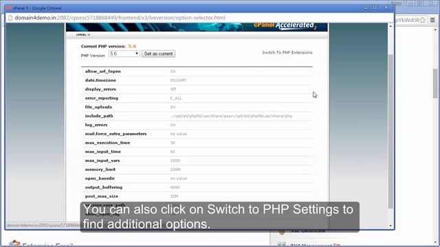 How to change the PHP Version in cPanel смотреть онлайн