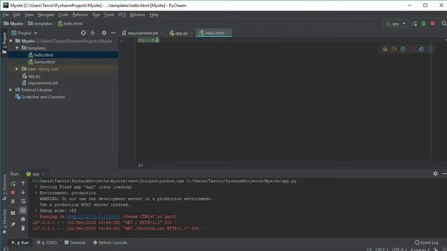 [Bangla] Python Flask Course - 05 : Passing Variables to Template смотреть онлайн