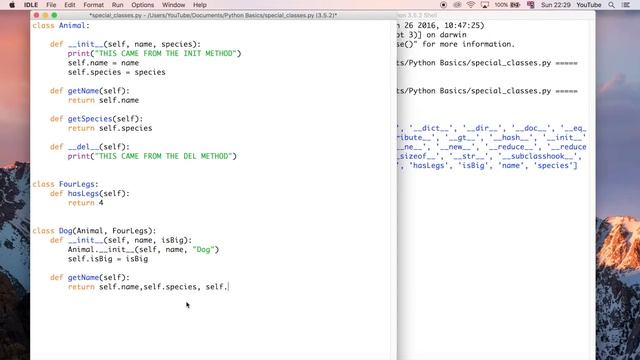 Overriding Inherited Methods, Object Oriented Programming (Python for Beginners) | Part 27 смотреть онлайн