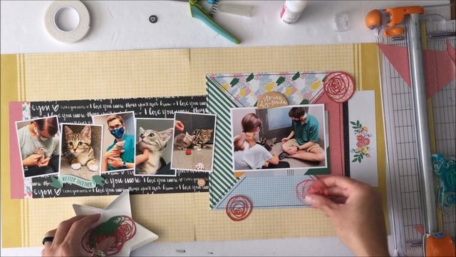 Scrapbook Process Video - Sketches for 6x6 Paper Pads, Week 16 смотреть онлайн