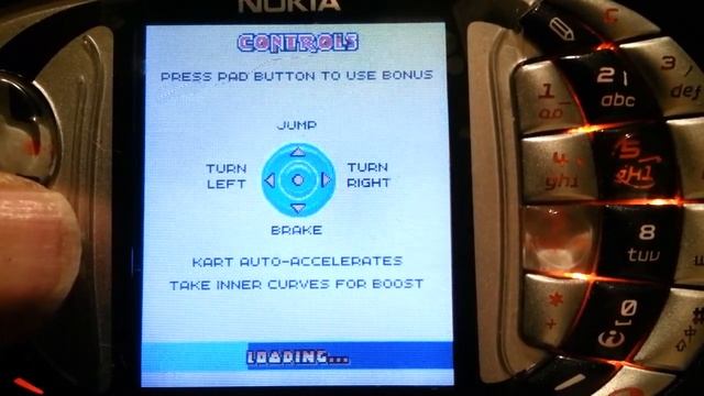 N-Gage Java Rayman kart смотреть онлайн