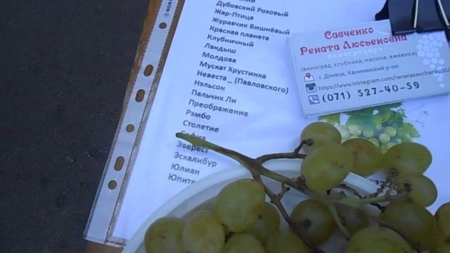 Выставка винограда в Донецке _04.09.2021 (Донецкий Ботанический сад) 2 часть смотреть онлайн