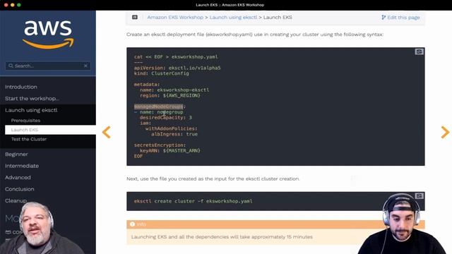 How to build your Amazon EKS cluster using eksctl смотреть онлайн