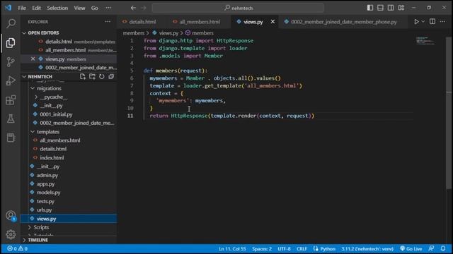 DJANGO WEB FRAMEWORK | LESSON 5 | ADD LINK TO DETAILS смотреть онлайн