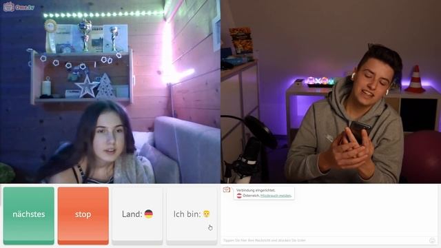 VOLL AUF DIE FRESSE GEFLOGEN ?? | Unterwegs auf Ometv / Omegle смотреть онлайн