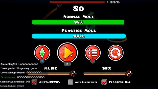 Geometry Dash [2.1] - ''8o'' by Zobros & Etzer (On Stream) смотреть онлайн