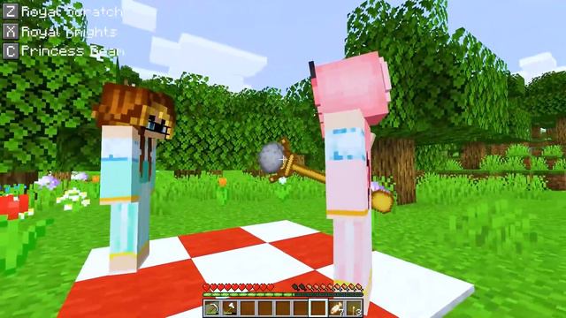 Playing as a PRINCESS KITTEN in Minecraft! смотреть онлайн