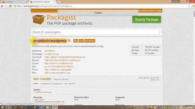 PHP Bangla Tutorial Composer Install And Use for Windows 8.1 смотреть онлайн