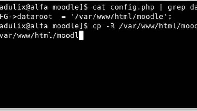 Making a backup of Moodle CMS - tutorial смотреть онлайн