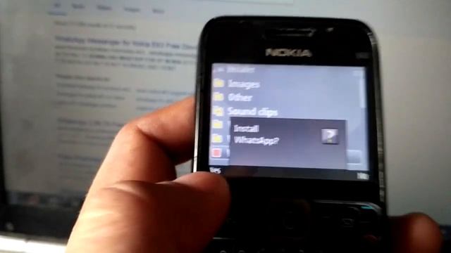 How to Install whatsapp on Nokia E63 - WhatsApp installation on Symbian Fix смотреть онлайн