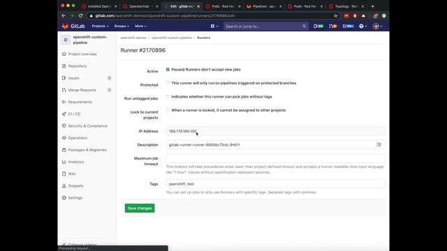 GitLab on OpenShift Demo смотреть онлайн