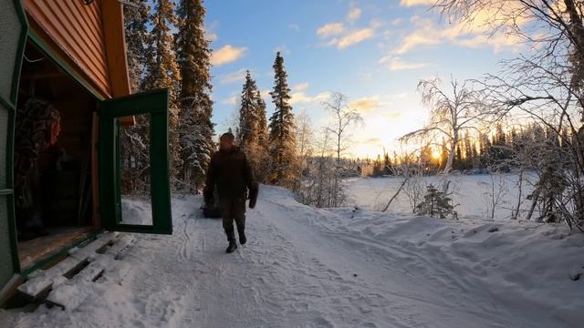 Добыл Лося. Вывез Мясо, на Зиму хватит. смотреть онлайн