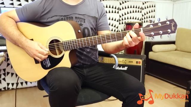 Fender CD-100CE - Elektro Akustik Gitar İncelemesi (Hızlı Video) смотреть онлайн
