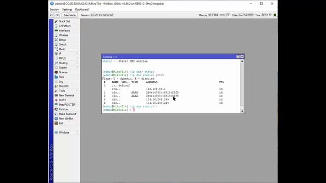 6-Mikrotik Router WinBox Terminal Use смотреть онлайн