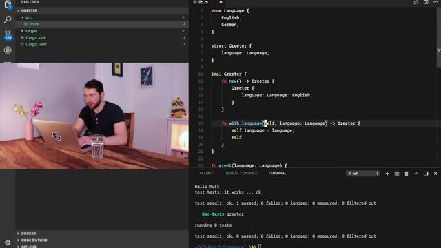 Hello Rust! #1 - Hello Universe (Enums, Traits, Builder Pattern) смотреть онлайн