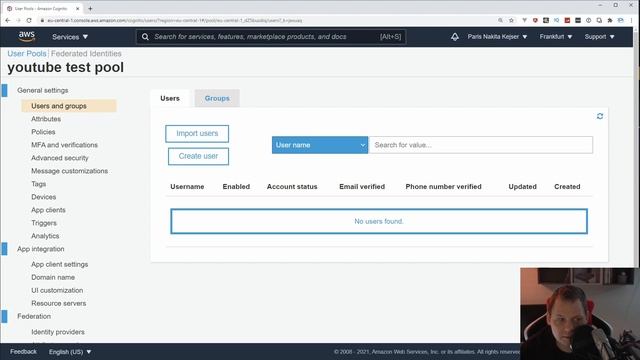 Amazon Cognito with Python - Create user account and verification with confirmation code смотреть онлайн