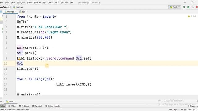 Connect ListBox to ScrollBar in tkinter Urdu/Hindi || Jawad Aslam смотреть онлайн
