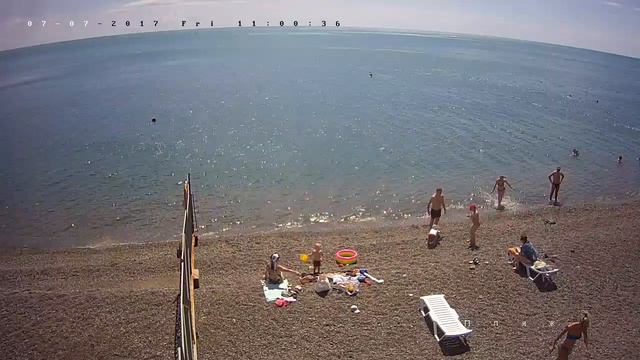 Вебкамера "Пляж Дубны". Запись 07.07.2017 11:00:05 смотреть онлайн