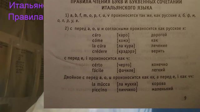 Итальянский язык. Начальный курс. # 3. Правила чтения. Come si dice e come si scrive смотреть онлайн