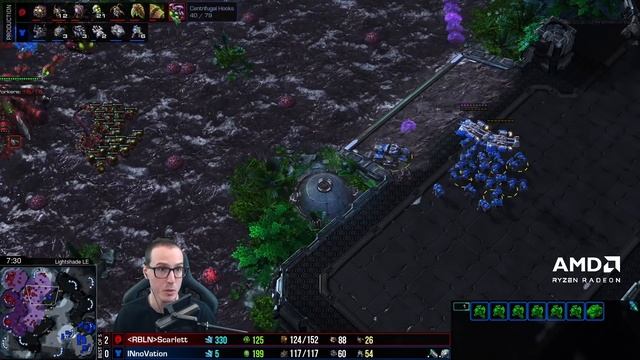 SCARLETT'S RIDICULOUS CREEP SPREAD vs INNOVATION (Best of 5) - StarCraft 2 смотреть онлайн