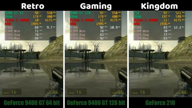 GeForce 9400 GT Vs GeForce 210 Test In 14 Games (No FPS Drop - Capture Card)