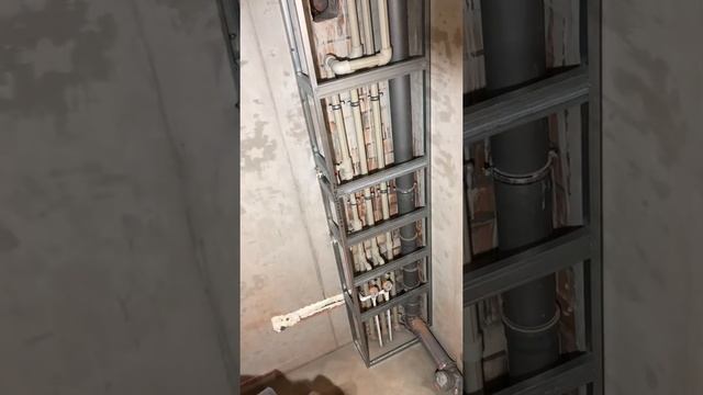 Монтаж короба на стояк водоснабжения и канализации смотреть онлайн