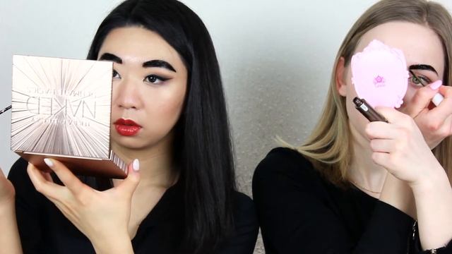 РОЗОВЫЕ и ЗЕЛЕНЫЕ брови?! Тестируем вместе тинт-пленку для бровей смотреть онлайн