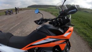 Взяли на тест райд KTM 890 Adventure в Англии.