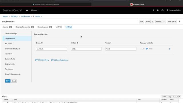 RHPAM/RHDM - Adding external maven dependencies to Decision Manager project on Business Central смотреть онлайн
