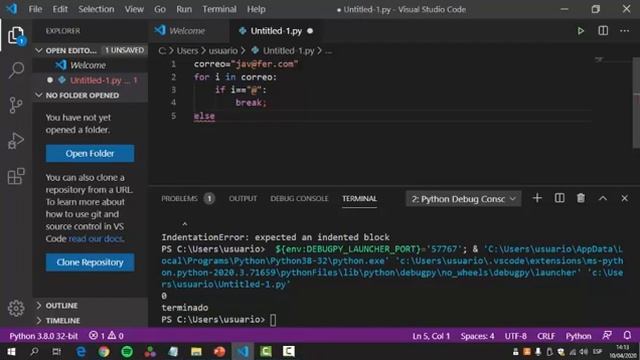 Curso en Python video 20. Bucles 5 - uso de los comandos CONTINUE, ELSE y PASS смотреть онлайн