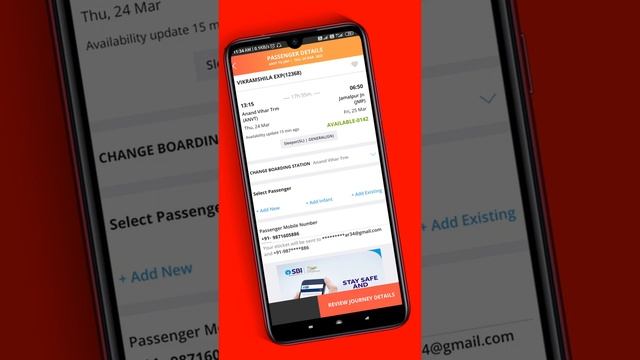 Mobile se train ticket kaise book kare Online || How To Book Train ticket Online From Mobile смотреть онлайн