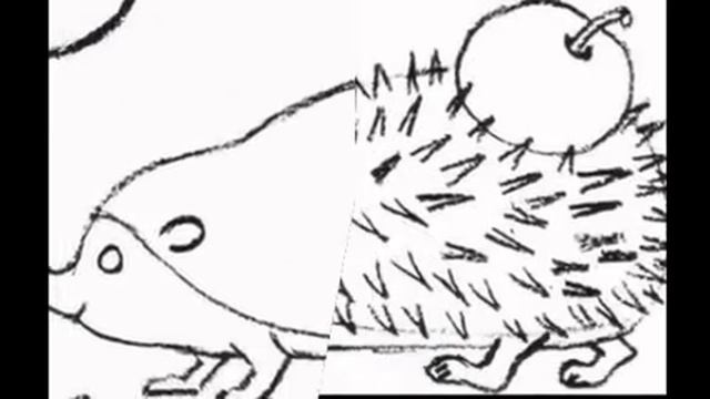 как нарисовать ежа смотреть онлайн