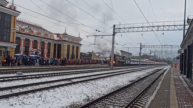 Поезд Деда Мороза. Новокузнецк смотреть онлайн