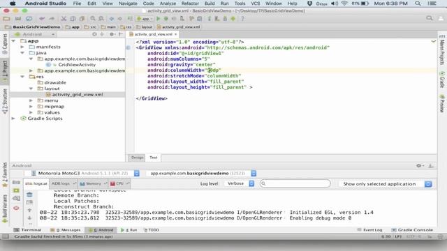 Android - Grid View смотреть онлайн