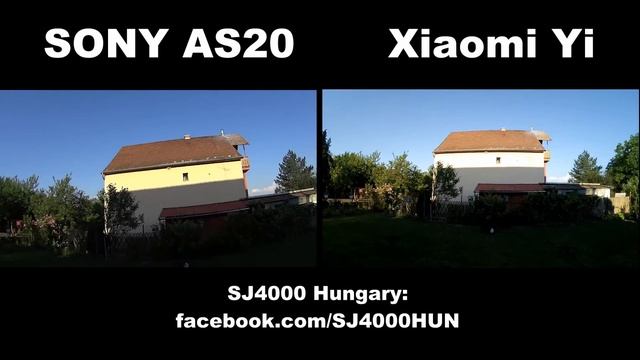 [FB.com/SJ4000HUN] SONY AS20 VS Xiaomi Yi смотреть онлайн