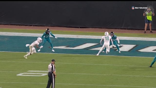 Ryan Fitzpatrick Throws a LASER to Preston Williams for a Dolphins TD смотреть онлайн