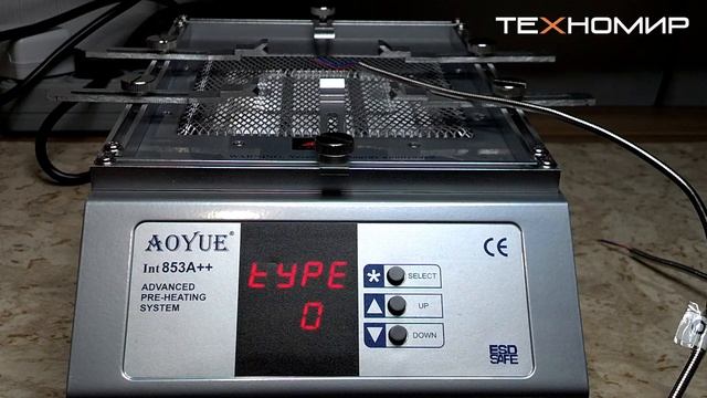 ОБЗОР инфракрасного преднагревателя AOYUE 853A++. смотреть онлайн