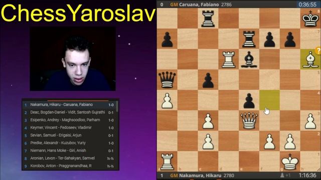 НАКАМУРА ВЫБИВАЕТ КАРУАНУ! ГРАНД-ШВЕЙЦАРКА НА ОСТРОВЕ МЭН! смотреть онлайн
