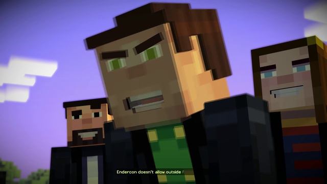 Let's Play Minecraft: Story Mode - Ep.01 - The Order of the Stone - Epic Intro! смотреть онлайн