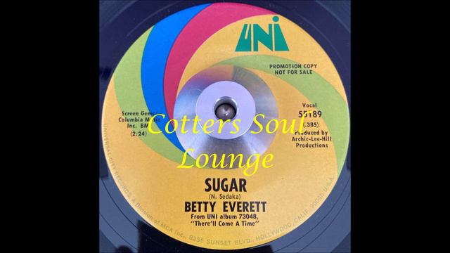 Betty Everett Sugar смотреть онлайн