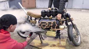 Паровой мотоцикл. 7 серия